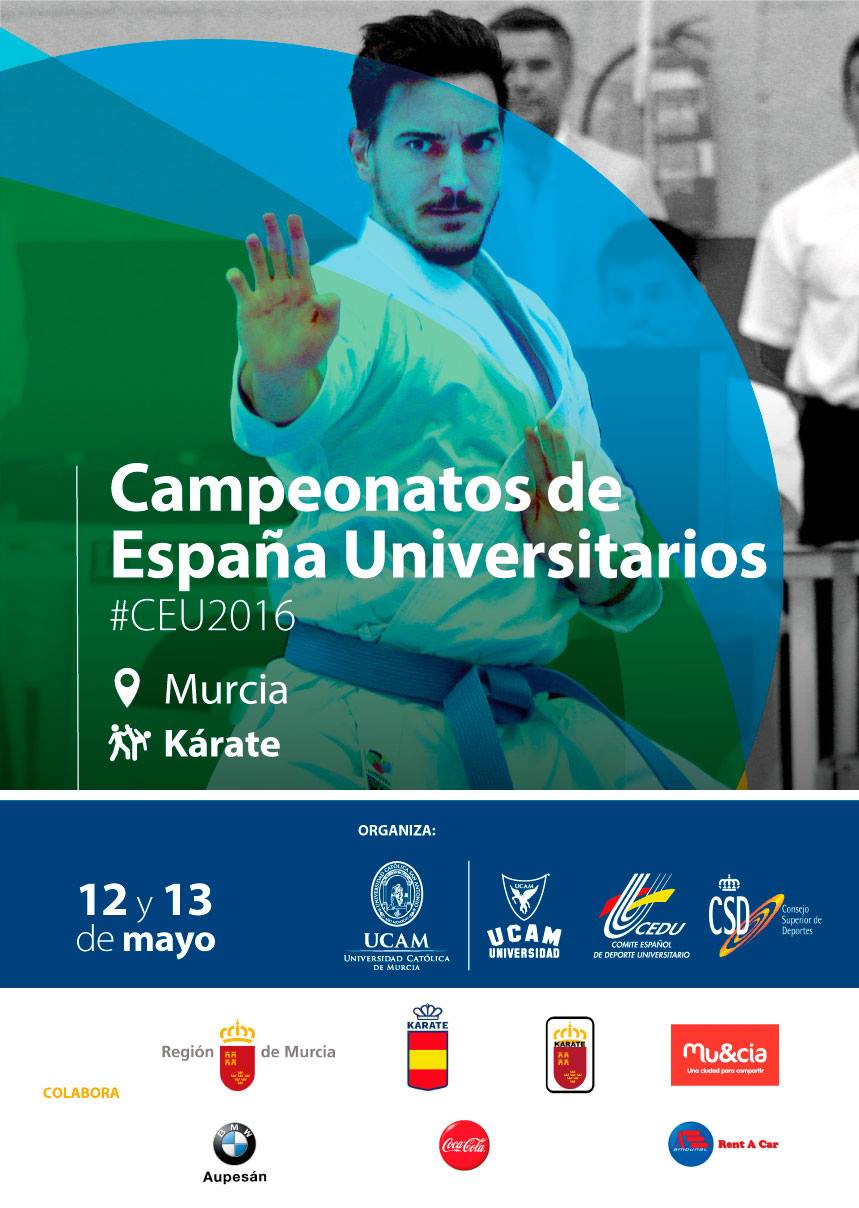 Campeonatos de España Universitarios organizados por la UCAM